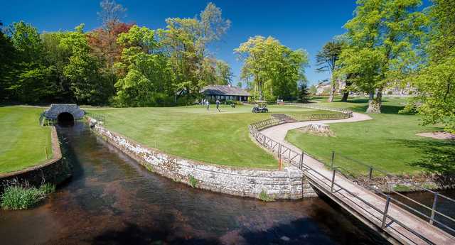 A view from Matfen Hall Golf Club