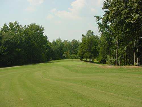 A view of the 4th hole at King's Mountain Country Club