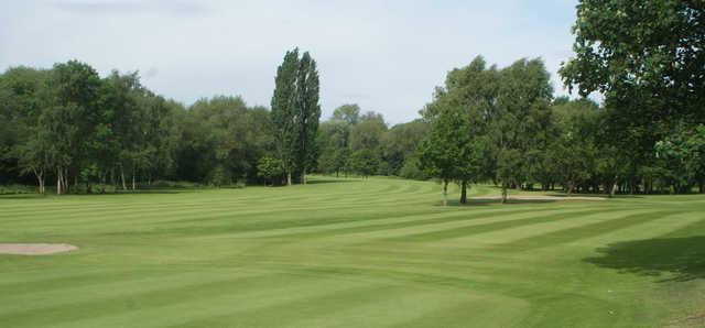 View of the 8th fairway from the 7th green at Didsbury Golf Club