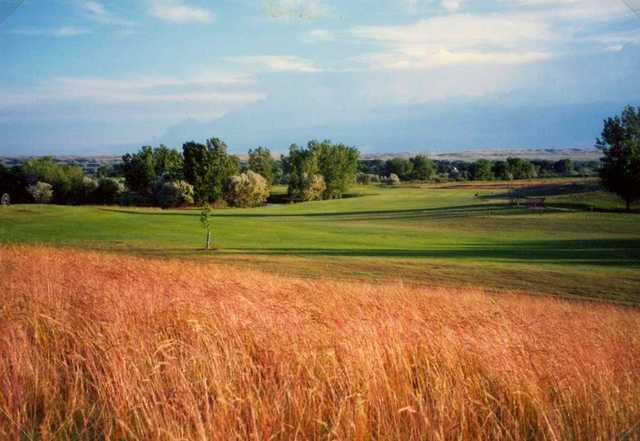 A view of a fairway at Marian Hills Golf Course.