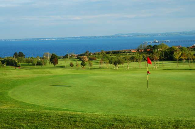 View of the 17th green at Whitehead Golf Club