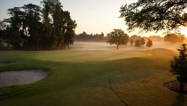 View of a green at Dubsdread Golf Course