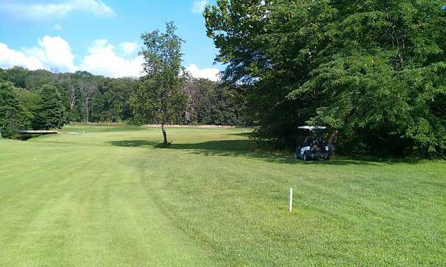 A view from a fairway at Triple Creek Golf Course.