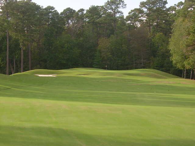 A view of the 13th green and faiway at Emerald Golf Club