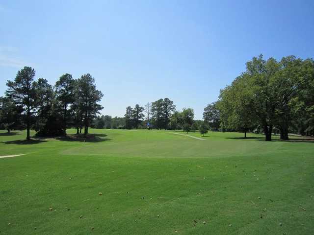 A view of the 9th green at Wil-Mar Golf Club