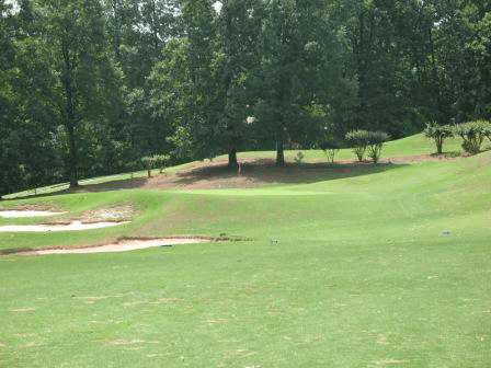 A view of green #13 at Wildwood Green Golf Course