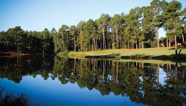 View of the 6th green at Longleaf Golf & Family Club