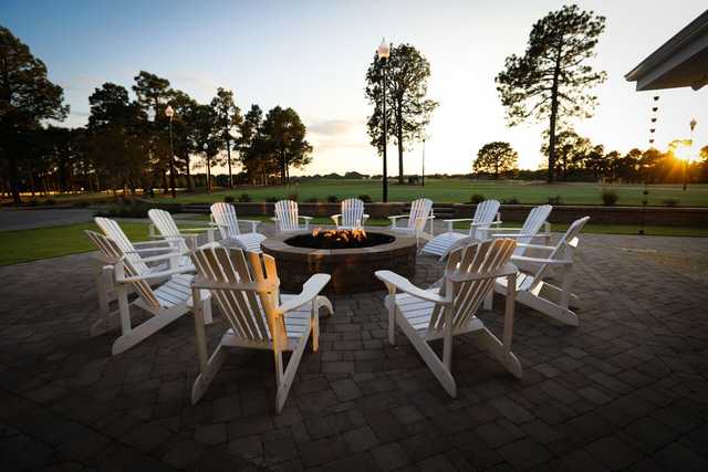 View from the patio at Longleaf Golf & Family Club