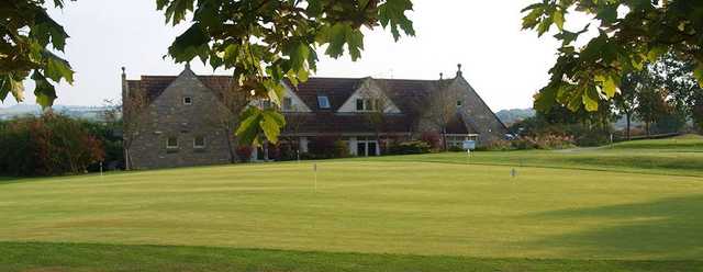 View of the putting green at Long Sutton Golf Club