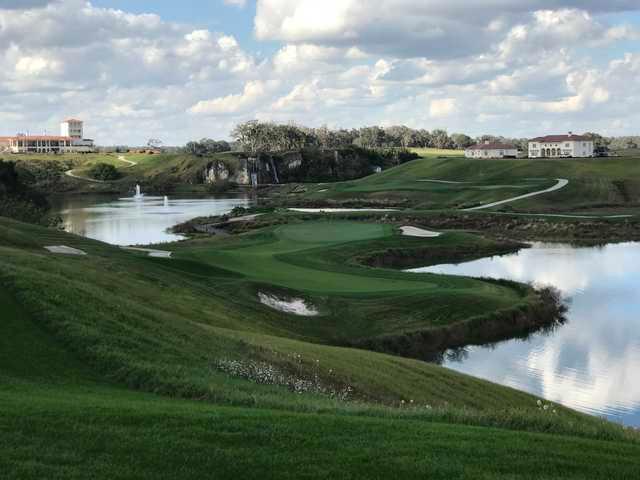 View of the 15th green at Adena Golf & Country Club (Mike Lowe)