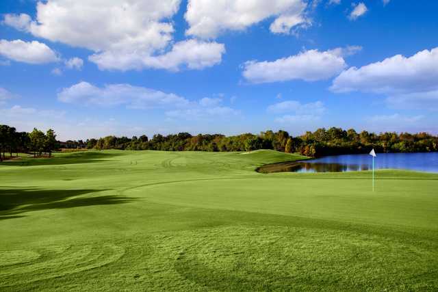 Looking back from the 1st green at The Club Renaissance