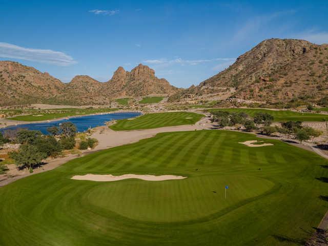 Looking back from the 10th green at TPC Danzante Bay