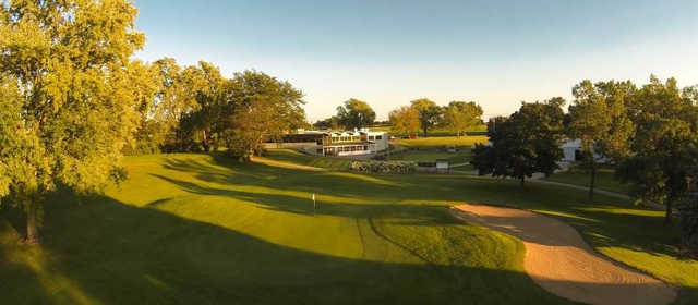 A view of a hole at Hartford Golf Club.