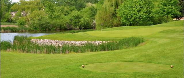 A view from a tee at The Grove Country Club.
