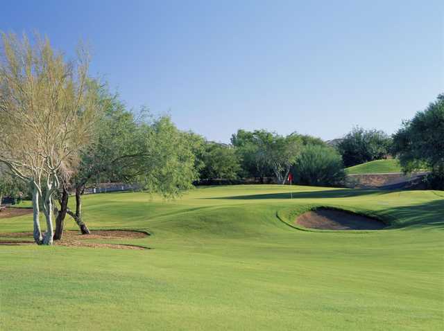 A view of a hole at Conquistador Course from El Conquistador Golf & Tennis.