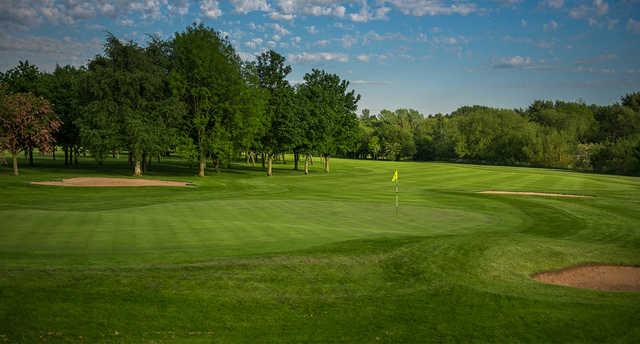 A view of a green at Branston Golf & Country Club.