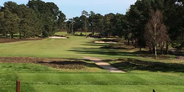 A view from tee #4 at Old Course from Ferndown Golf Club.
