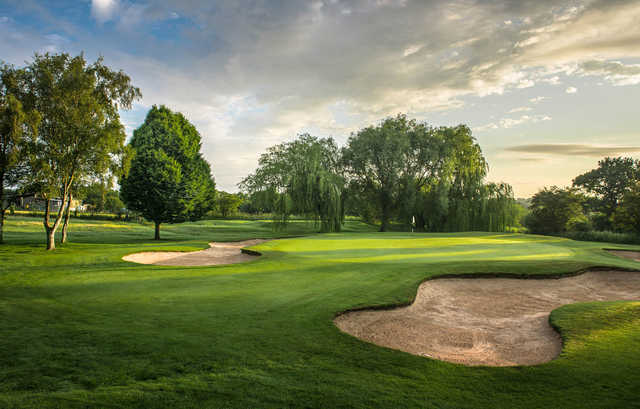 A view of the 14th hole at Harrogate Golf Club.