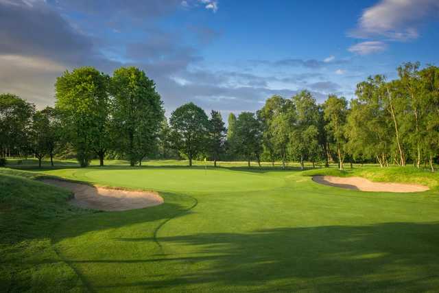 A view of the 10th green at Harrogate Golf Club.