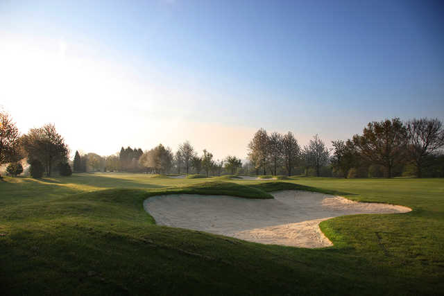 A view of fairway #11 at Kingswood Golf & Country Club.