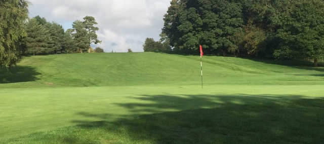 A view of the 6th hole at Blankney Golf Club.