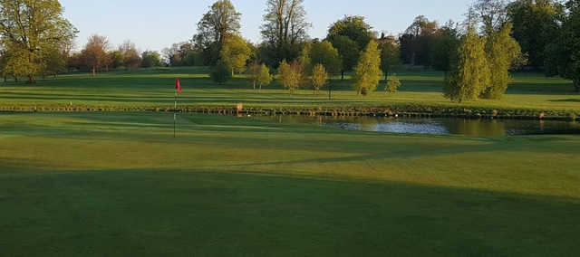 A view of hole #2 at Blankney Golf Club.