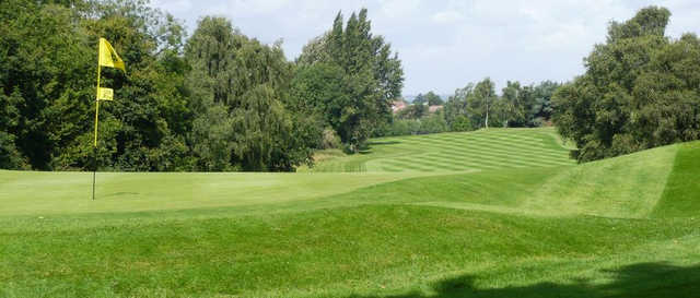 A view of a hole at Aspley Guise & Woburn Sands Golf Club.