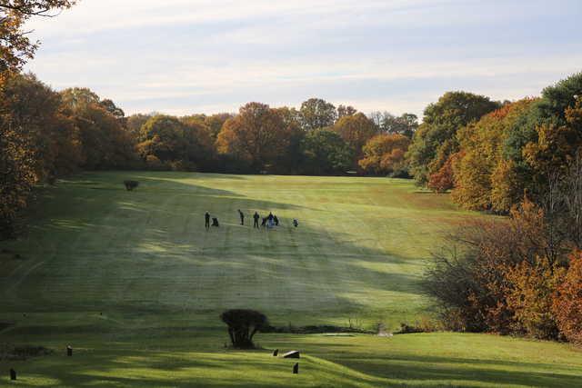 View of the 6th fairway at Woodford Golf Club