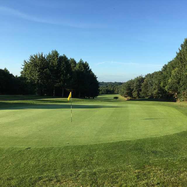 View from a green at Seckford Golf Club