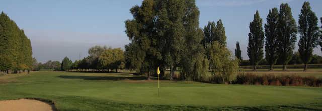 View of a green at Ilford Golf Club