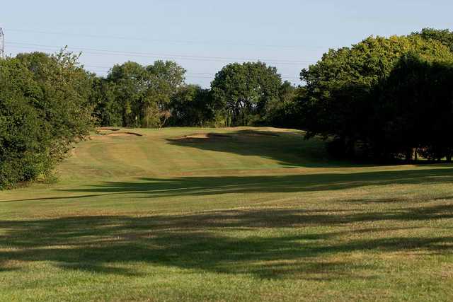 A view of fairway #4 at Willows Course from Hartsbourne Country Club.