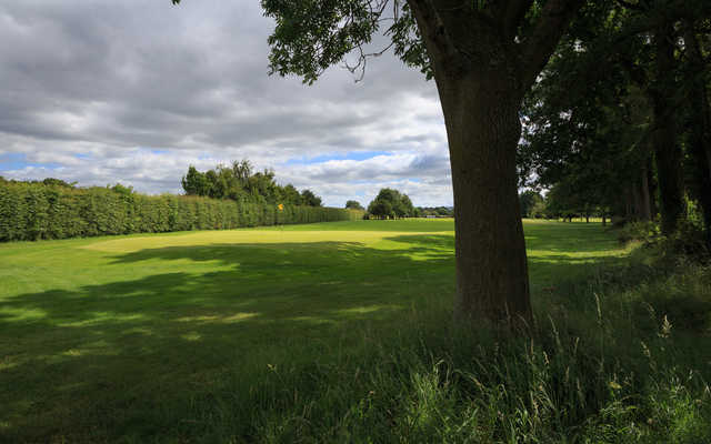 A view of a hole at Derwent Course from Malton & Norton Golf Club.