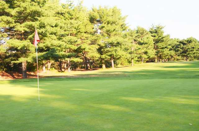 A view of a hole at Links Golf Club.