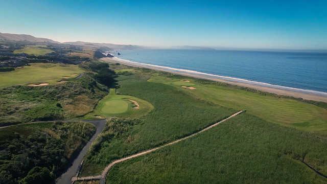 Aerial view from The Links At Bodega Harbour