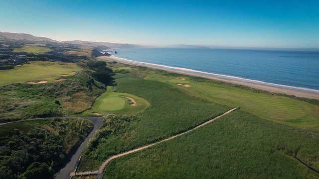 Aerial view from The Links At Bodega Harbour