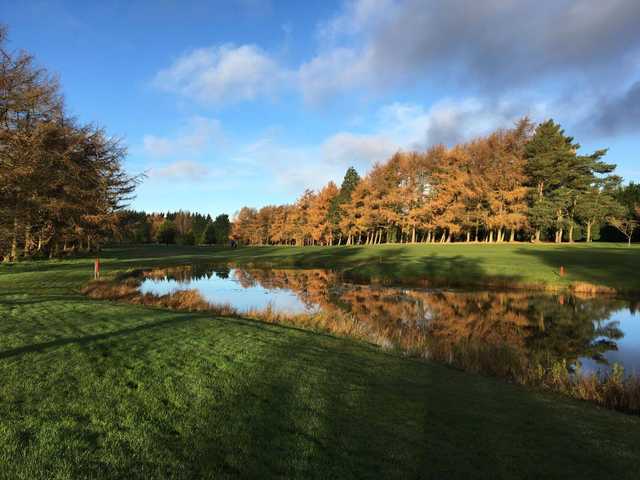 A fall day view from Massereene Golf Club.