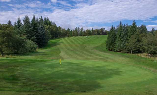 A view of a hole at Hilton Park Golf Club.