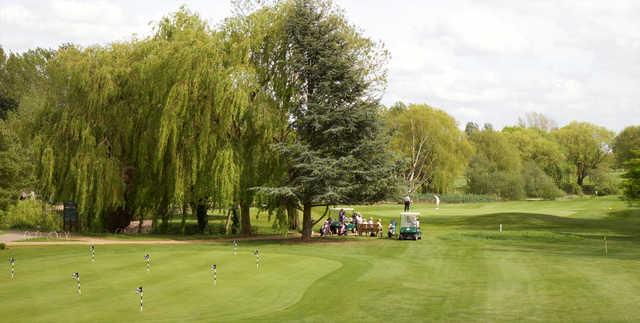 View of the putting green at The Cambridgeshire Golf Club