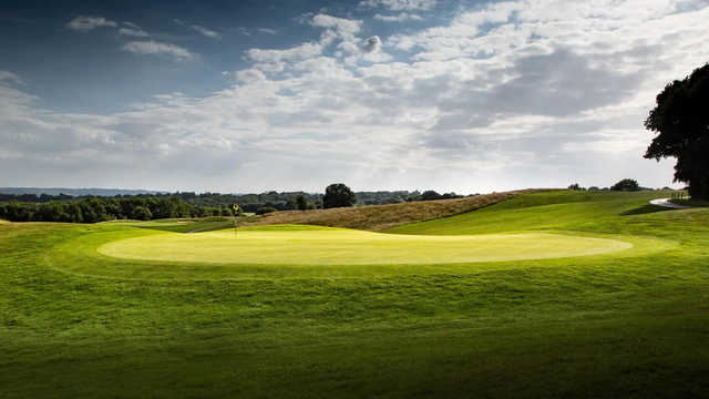 A view of a hole at Woosnam Course from Dale Hill Hotel & Golf Club.