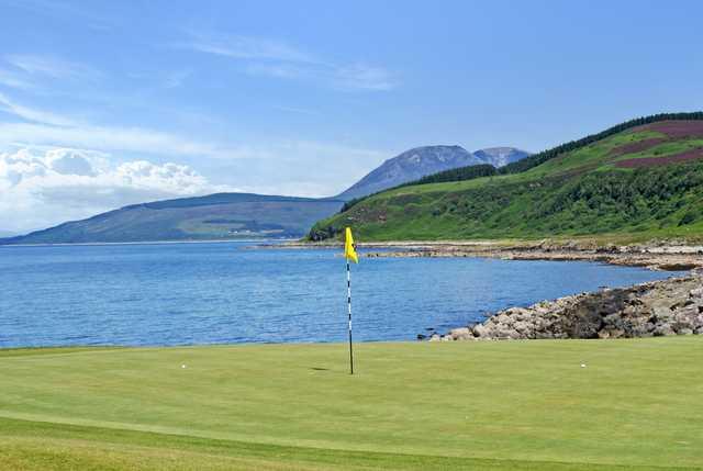 View from the 4th green at Shiskine Golf & Tennis Club