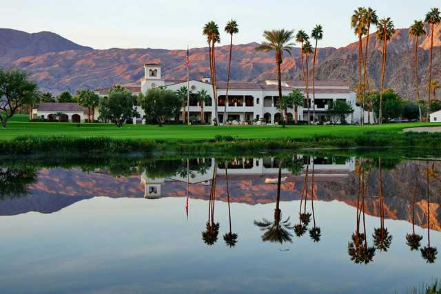 A view of the clubhouse at La Quinta Country Club.