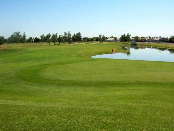 A view from Desert Mirage Golf Course