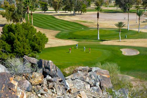 A view from Tres Rios Golf Course at Estrella Mountain Park