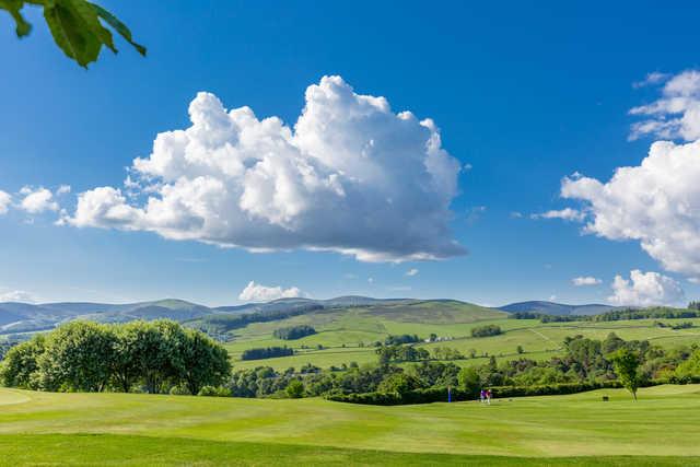 A view from Peebles Golf Club