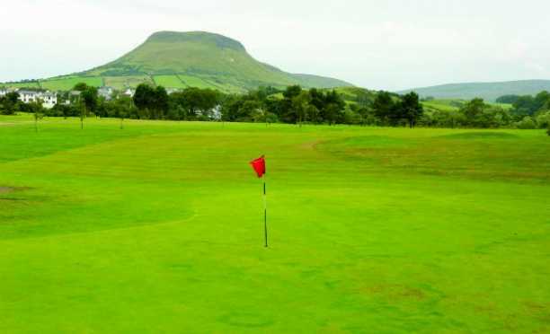 View from a green at Cushendall Golf Club