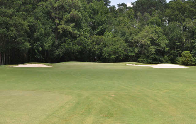 A view of hole #8 at Okatie Creek Golf Club.