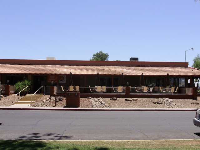 A view of the golf shop at Sunland Village Golf Course