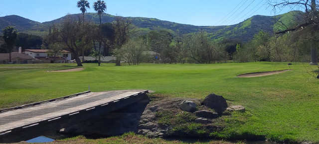 View from Lake Lindero Golf Course.