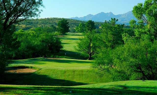 A view from Kino Springs Golf Course