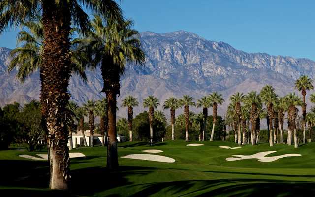 A view from Marriott's Desert Springs Resort.